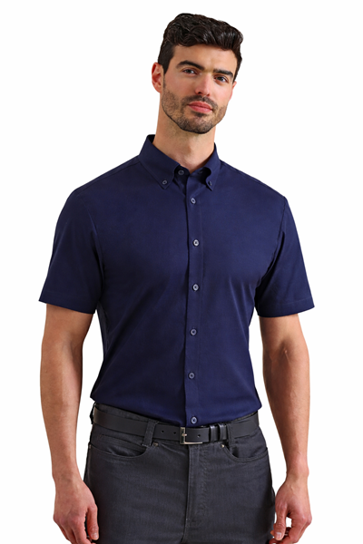 Ρουχα Εργασιας, φορμες εργασιας, στολες  της Ανδρικό κοντομάνικο πουκάμισο oxford (PR286)