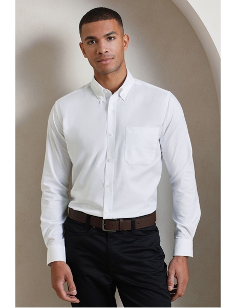 Ρουχα Εργασιας, φορμες εργασιας, στολες  της  Ανδρικό μακρυμάνικο πουκάμισο oxford (ΚΩΔ: PR234)
