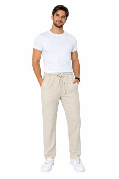 Ρουχα Εργασιας, φορμες εργασιας, στολες  της Unisex παντελόνα με λάστιχο στη μέση (ΚΩΔ: 54-202-1)